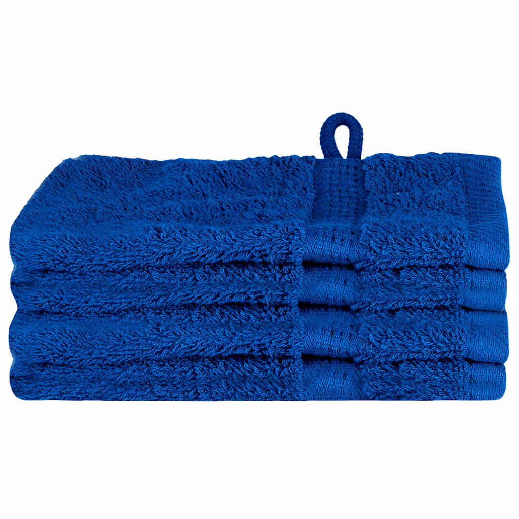 Πετσέτα Επισκεπτών SOLUND 4 pcs Μπλε 15 x 21 cm 550 gsm - PAKOBAZAAR