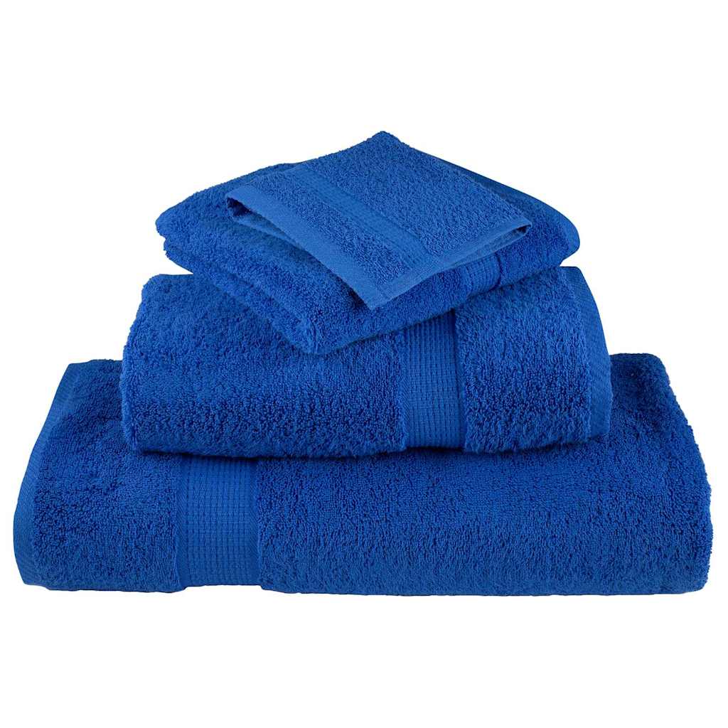 Πετσέτα Επισκεπτών SOLUND 4 pcs Μπλε 15 x 21 cm 550 gsm - PAKOBAZAAR