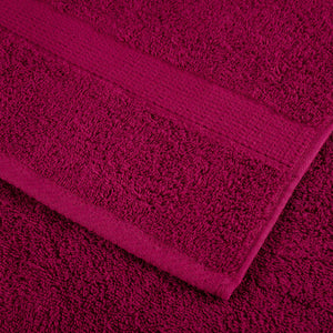 Premium Πετσέτες μπάνιου SOLUND 4 τμχ Bordeaux 70x140 εκ. 600 gsm