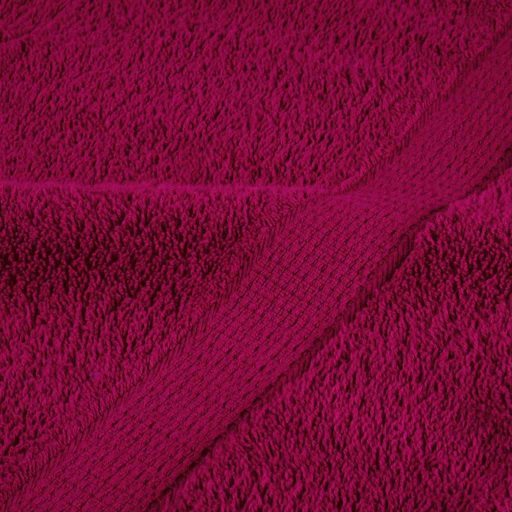 Premium Πετσέτες μπάνιου SOLUND 4 τμχ Bordeaux 70x140 εκ. 600 gsm