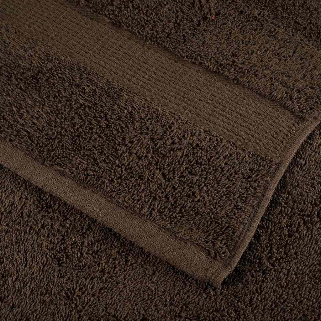 Πετσέτα Επισκεπτών SOLUND 2 pcs Καφέ 15 x 21 cm 550 gsm - PAKOBAZAAR