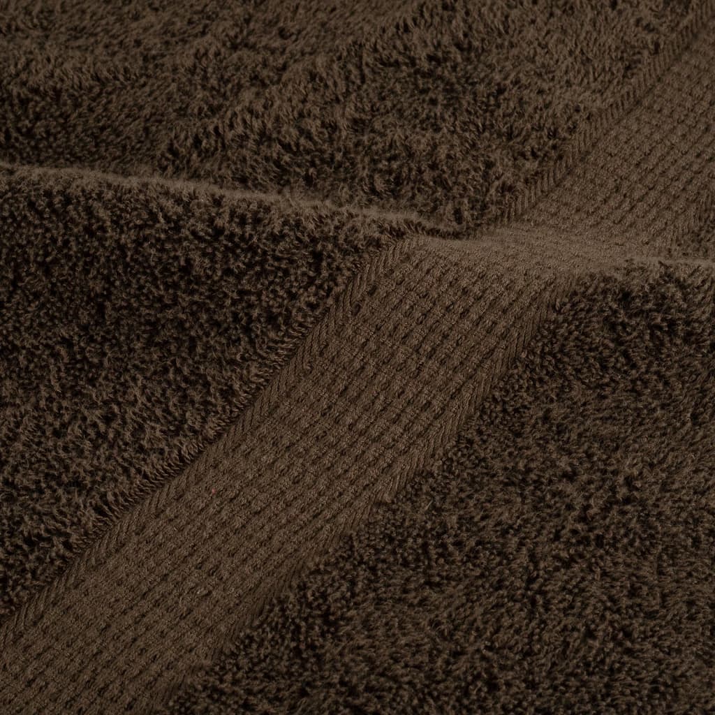 Πετσέτες Premium SOLUND 4 τεμ. Καφέ 100x200 εκ. 600 γρ./μ² - PAKOBAZAAR