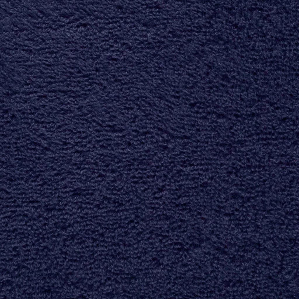 Πετσέτες Premium SOLUND 2 τεμ. Μπλε Σκούρο Μπλε 100x200 εκ. 600 γρ./μ²
