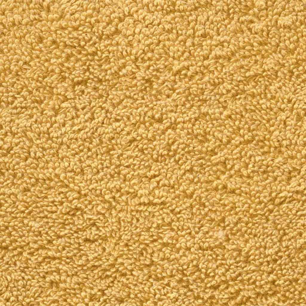 Πετσέτα Επισκεπτών SOLUND 4 pcs Χρυσό 15 x 21 cm 550 gsm - PAKOBAZAAR