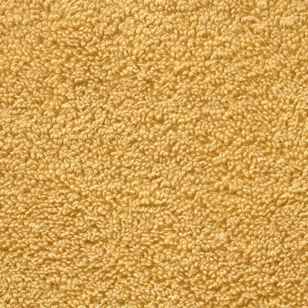 Παντόφλες Premium SOLUND 4 τεμ. Χρυσές 30x30 εκ. 600 γρ./τ.μ. - Pakobazaar