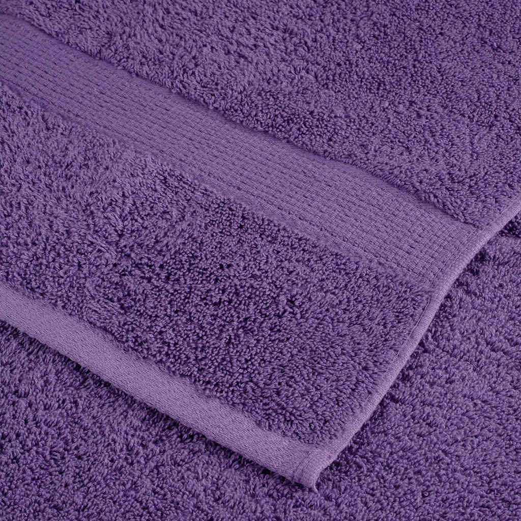 Πετσέτες Σάουνας SOLUND 2 Τεμ. Μοβ 80x200 εκ. 600 γρ/μ²