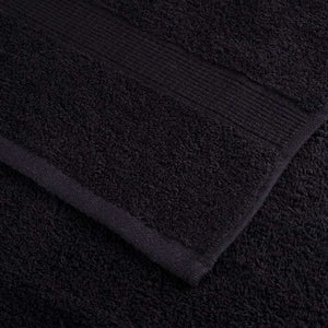 Πετσέτα Επισκεπτών SOLUND 2 pcs Μαύρο 15 x 21 cm 550 gsm - PAKOBAZAAR