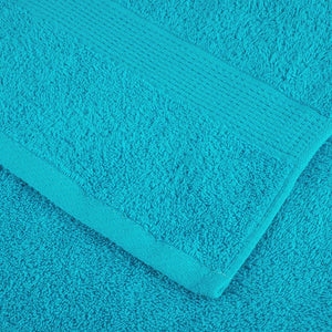 Πετσέτα Επισκεπτών SOLUND 4 pcs Τυρκουάζ 15 x 21 cm 550 gsm - PAKOBAZAAR