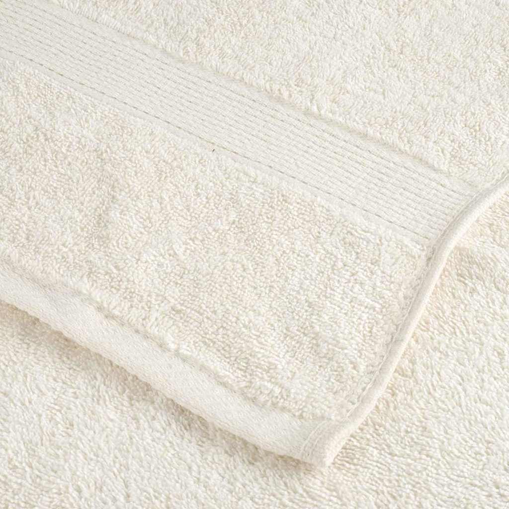 Πετσέτα Επισκεπτών SOLUND 2 pcs Κρεμ 15 x 21 cm 550 gsm - PAKOBAZAAR