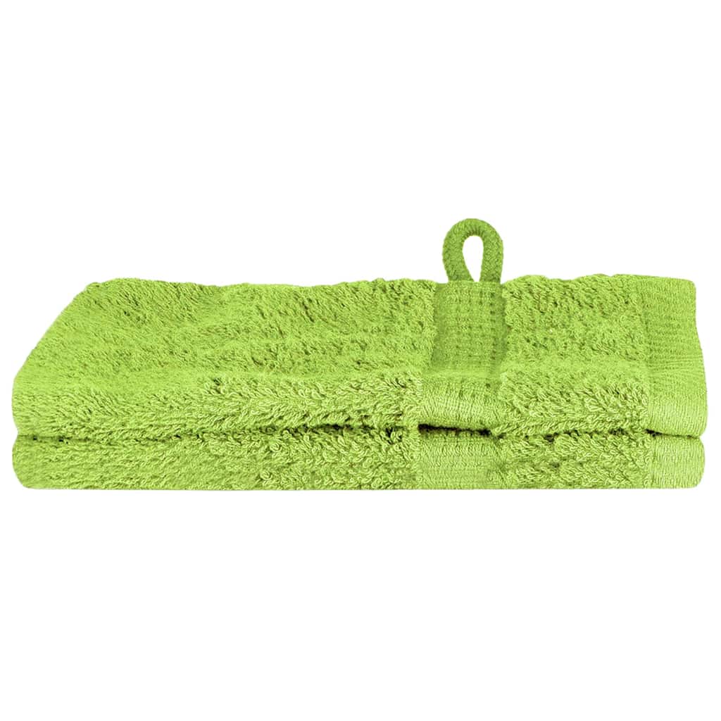 Πετσέτα Επισκεπτών SOLUND 2 pcs Πράσινο 15 x 21 cm 550 gsm - PAKOBAZAAR