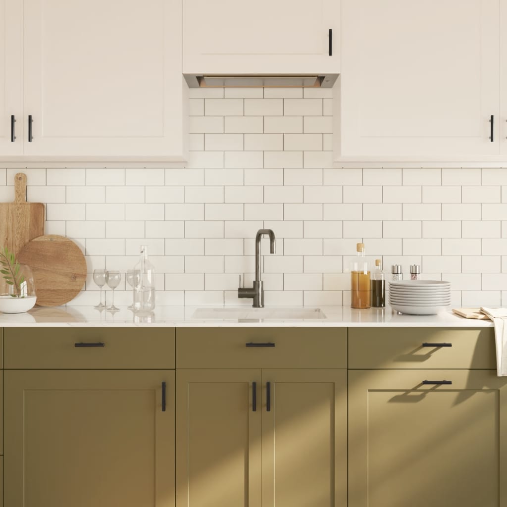 Λαβές Ντουλαπιών 20 τεμ. Μαύρες 64 χιλ. από Ανοξείδωτο Ατσάλι - Pakobazaar