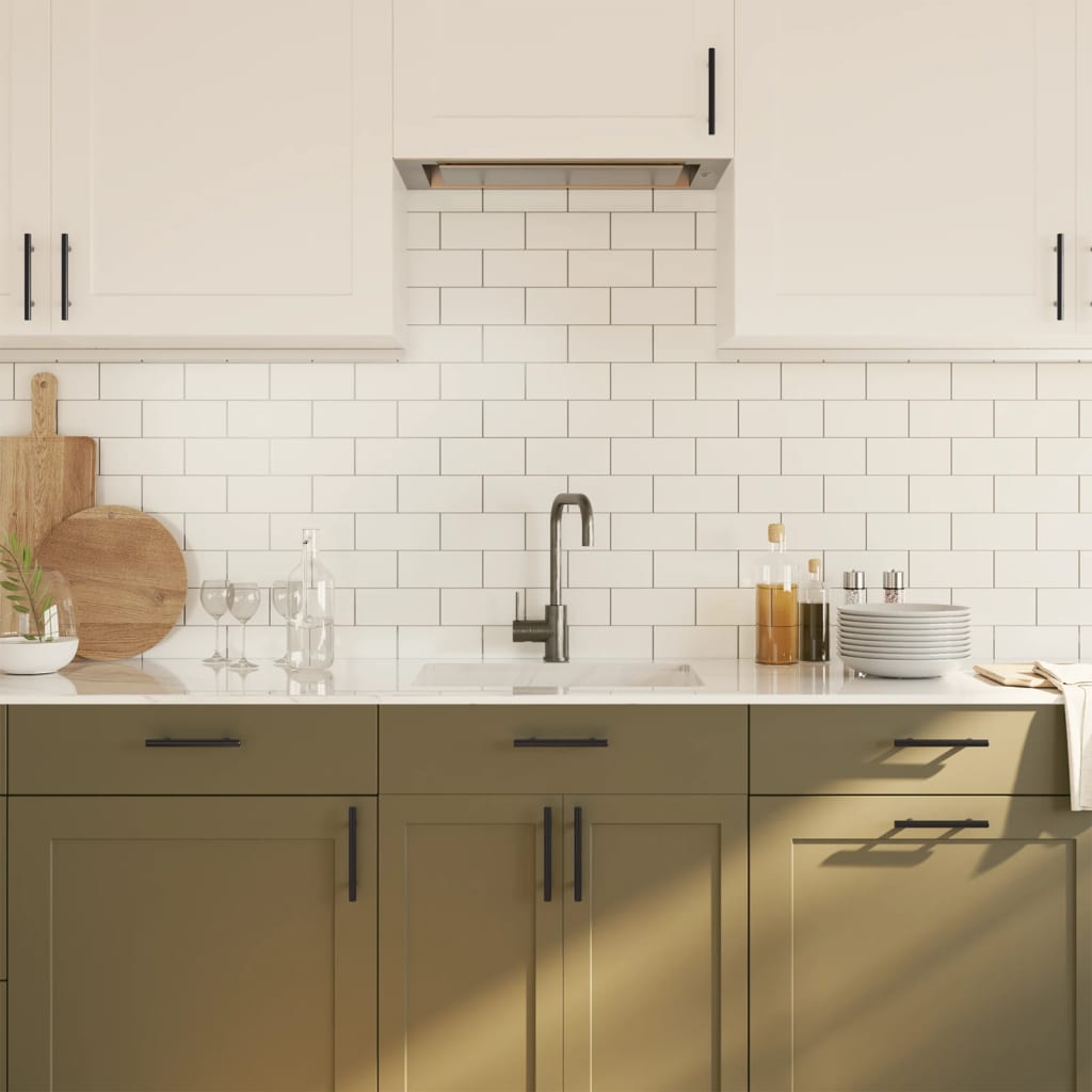 Λαβές Ντουλαπιών 20 τεμ. Μαύρες 96 χιλ. από Ανοξείδωτο Ατσάλι - Pakobazaar