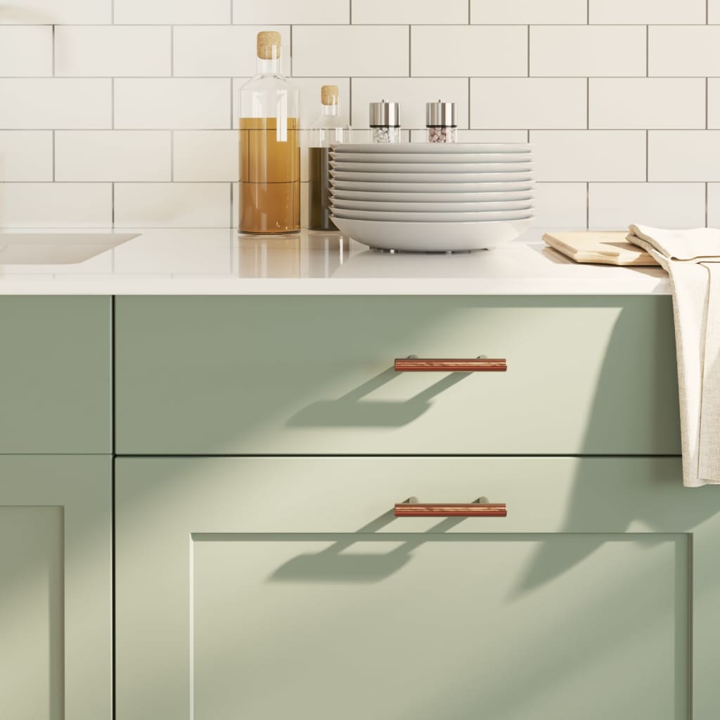 Λαβές Ντουλαπιών 20 τεμ. Μπρονζέ 64 χιλ. από Ανοξείδωτο Ατσάλι