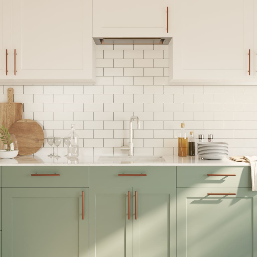 Λαβές Ντουλαπιών 20 τεμ. Μπρονζέ 128 χιλ. από Ανοξείδωτο Ατσάλι