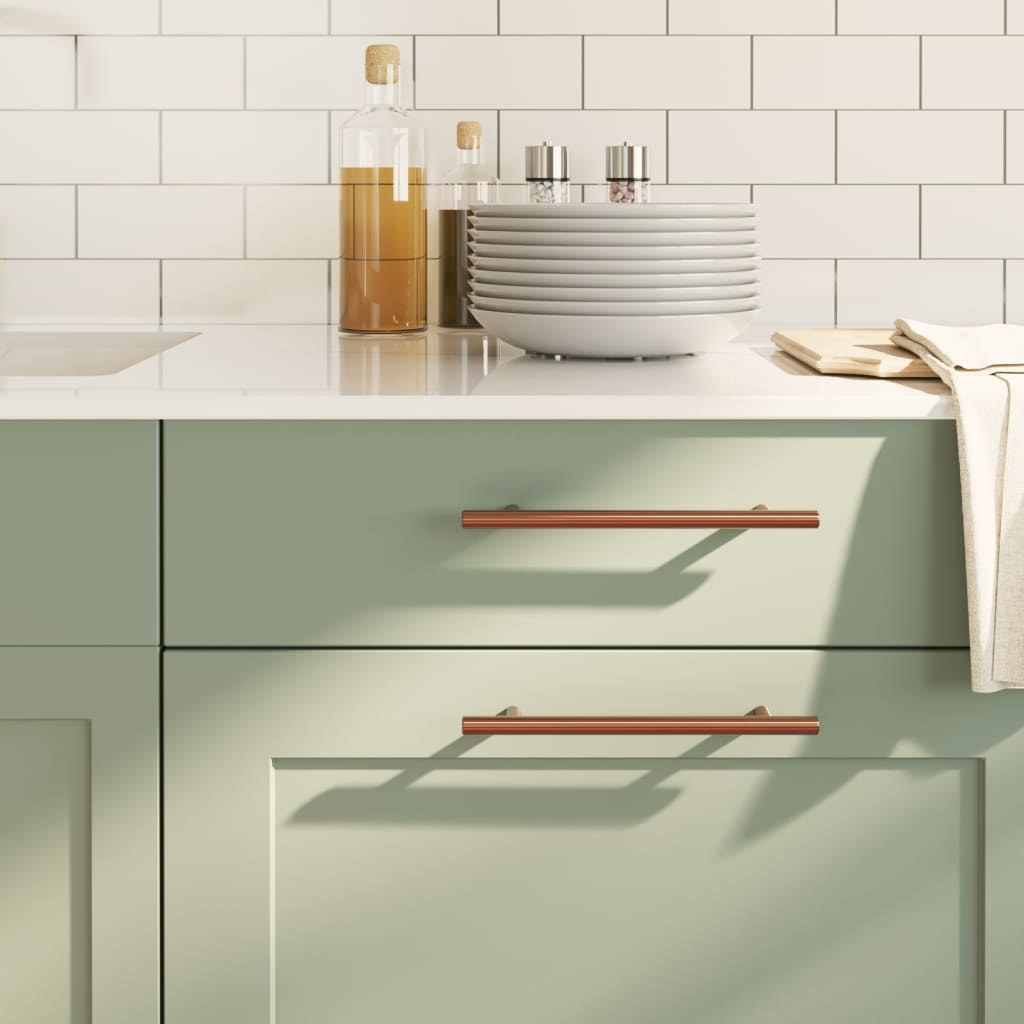 Λαβές Ντουλαπιών 20 τεμ. Μπρονζέ 160 χιλ. από Ανοξείδωτο Ατσάλι