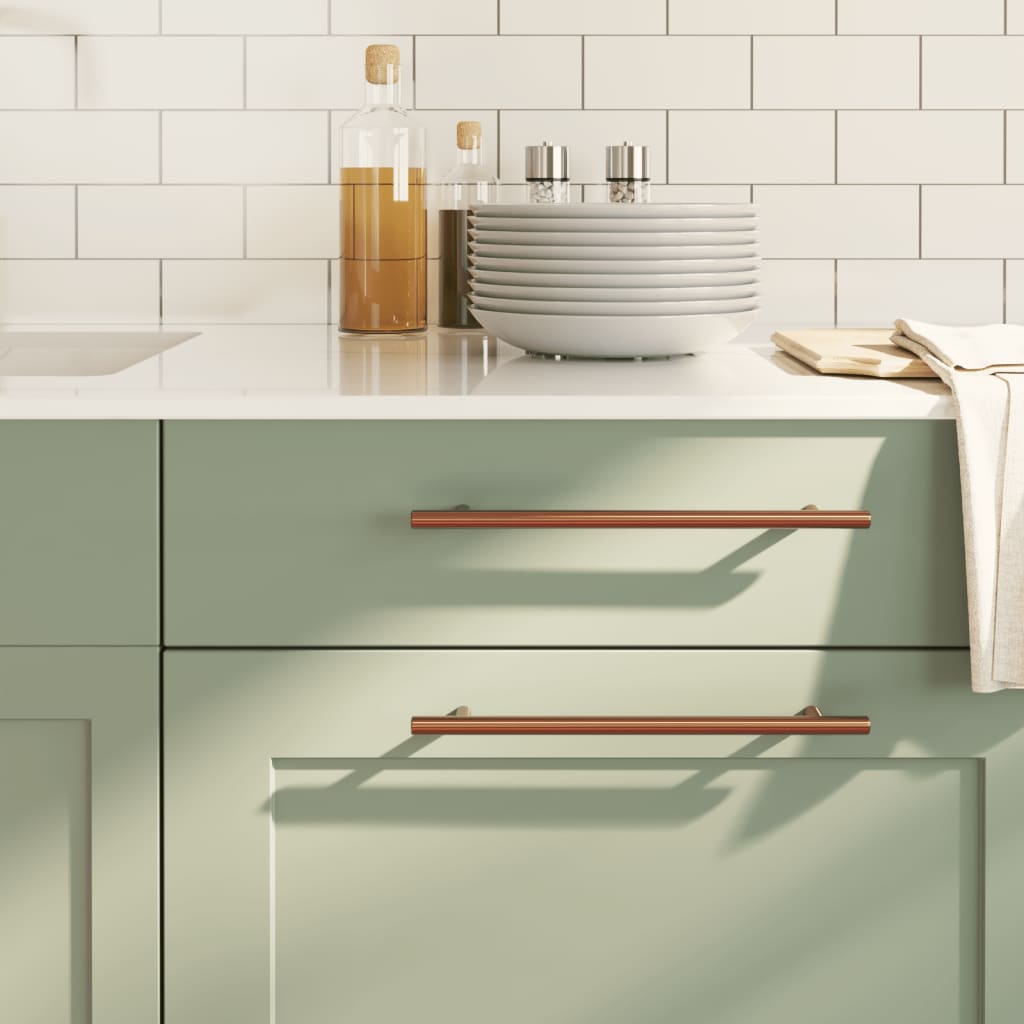 Λαβές Ντουλαπιών 20 τεμ. Μπρονζέ 224 χιλ. από Ανοξείδωτο Ατσάλι