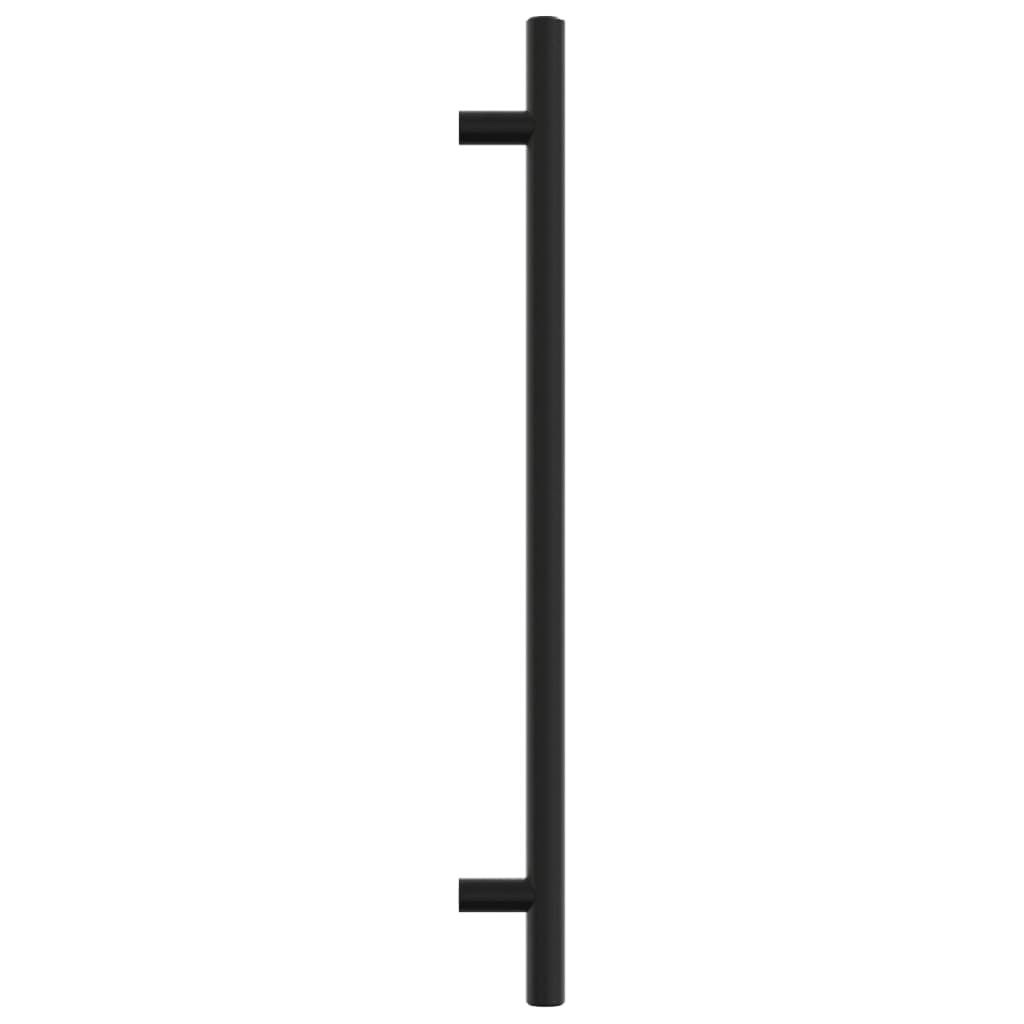 Λαβές Ντουλαπιών 10 τεμ. Μαύρες 224 χιλ. από Ανοξείδωτο Ατσάλι