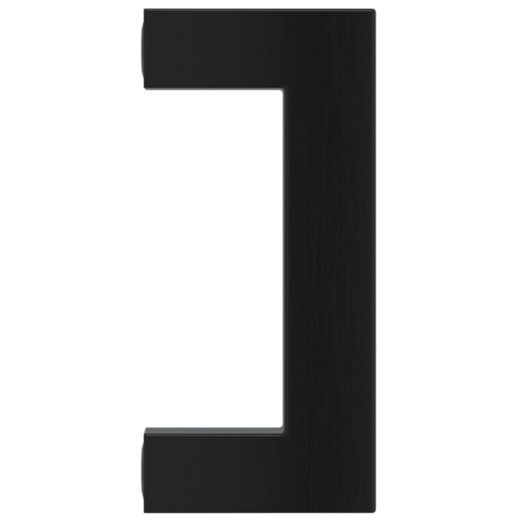 Λαβές Ντουλαπιών 20 τεμ. Μαύρες 64 χιλ. από Ανοξείδωτο Ατσάλι