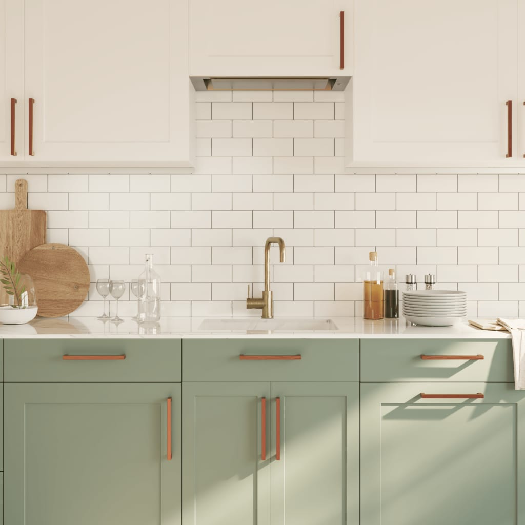 Λαβές Ντουλαπιών 20 τεμ. Μπρονζέ 192 χιλ. από Ανοξείδωτο Ατσάλι - Pakobazaar