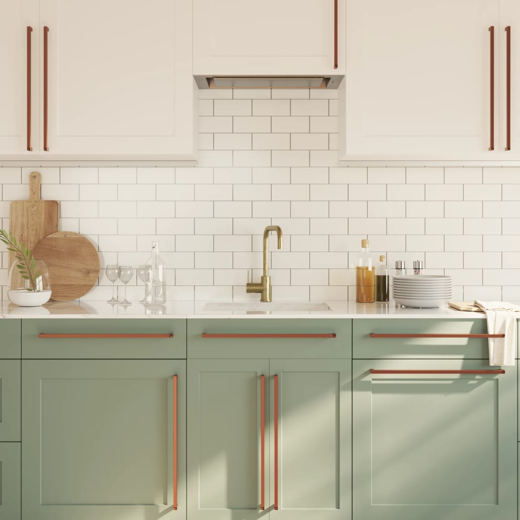 Λαβές Ντουλαπιών 20 τεμ. Μπρονζέ 480 χιλ. από Ανοξείδωτο Ατσάλι - Pakobazaar