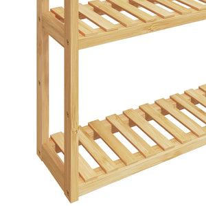Ράφι Μπάνιου 3 Επιπέδων Επιτοίχιο 60x15x54 εκ. από Μπαμπού