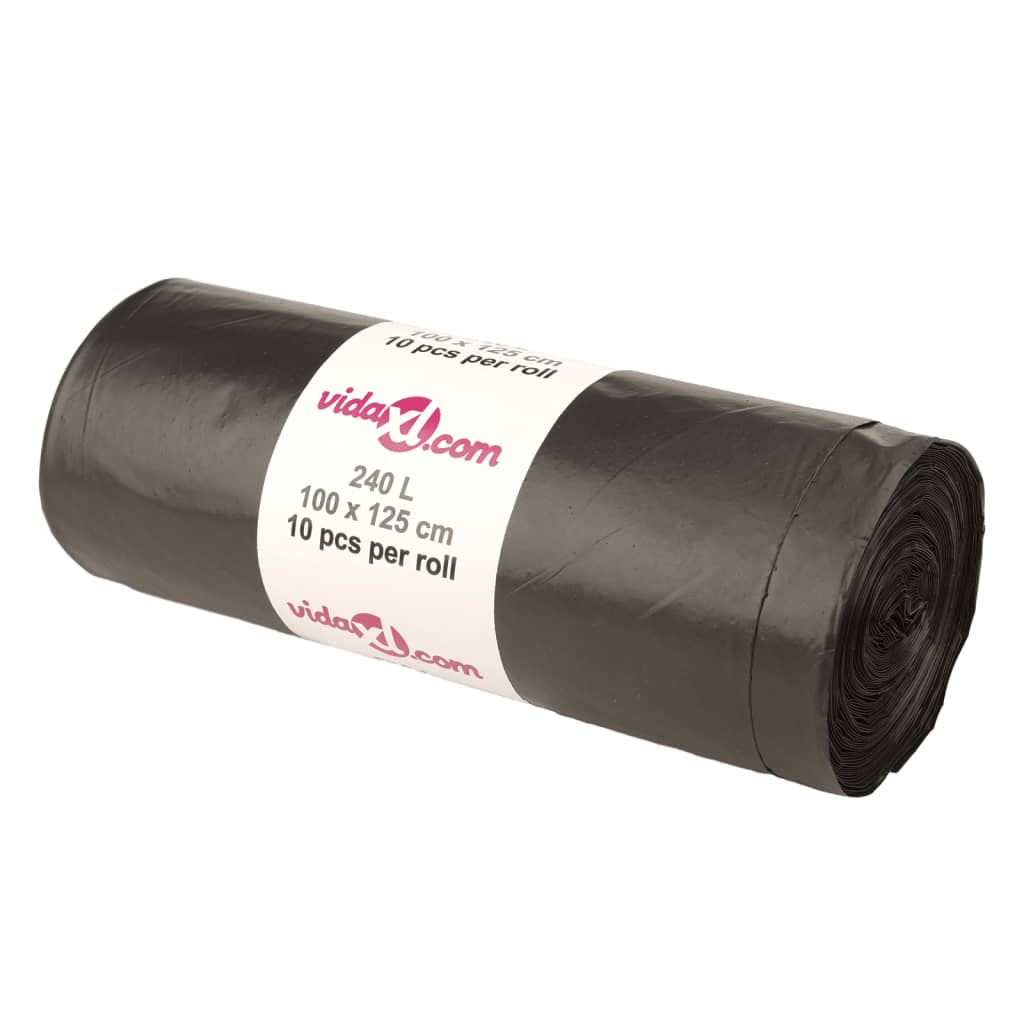 Σακούλες απορριμμάτων 150 τεμ. Μαύρες 240 Λ. - PAKOBAZAAR