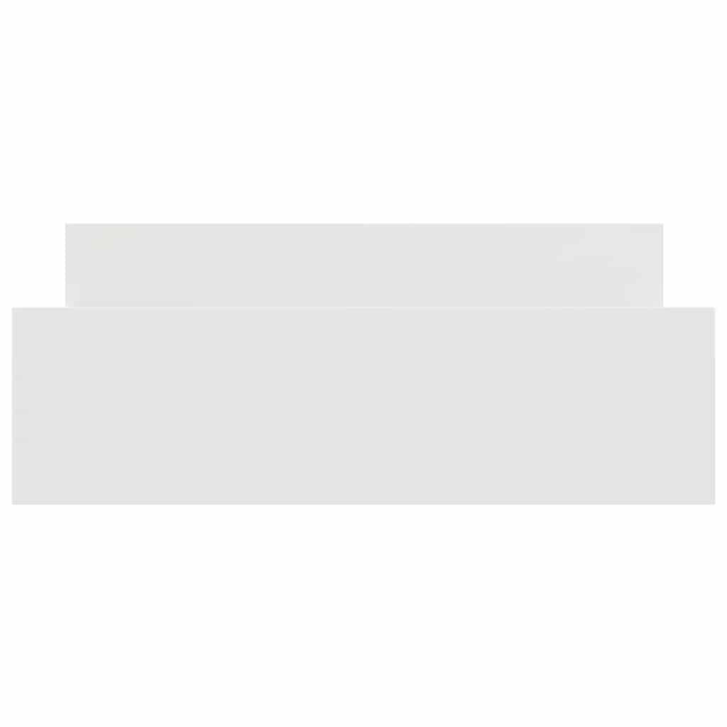 Πλαίσιο Κρεβατιού με Κεφαλάρι & Υποπόδιο Λευκό 140 x 200εκ.