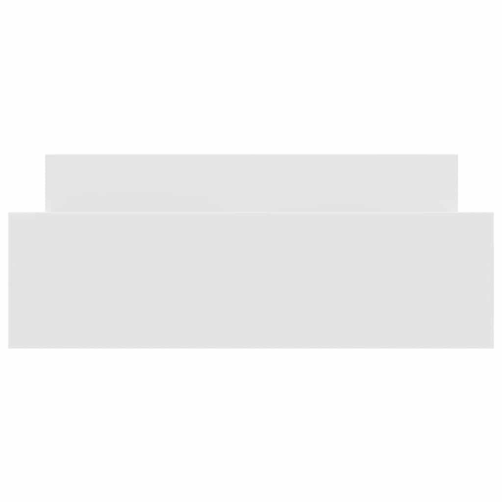 Πλαίσιο Κρεβατιού με Κεφαλάρι & Ποδαρικό Λευκό 140x190 εκ