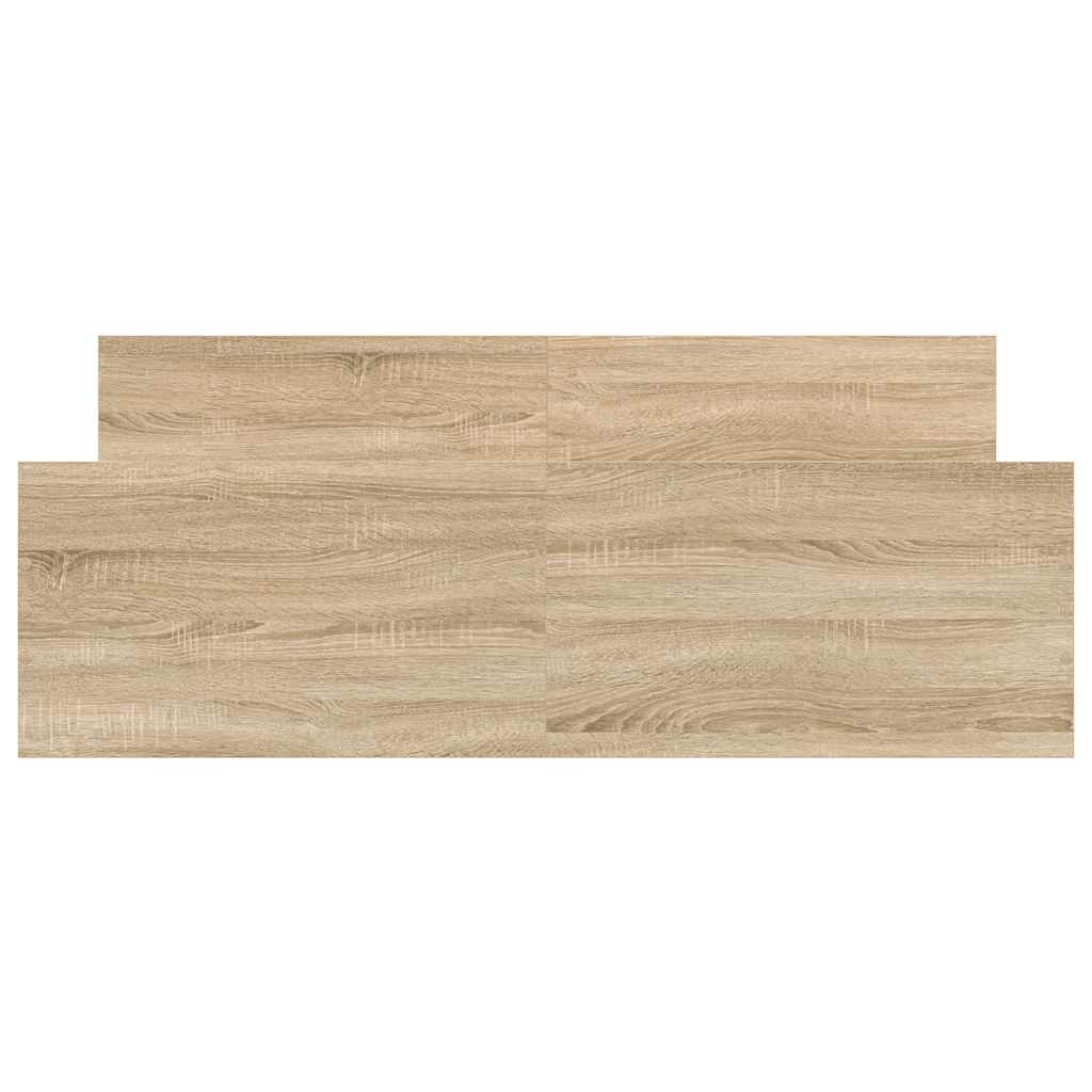 Πλαίσιο Κρεβατιού με Κεφαλάρι/Ποδαρικό Sonoma Δρυς 140x190 εκ.