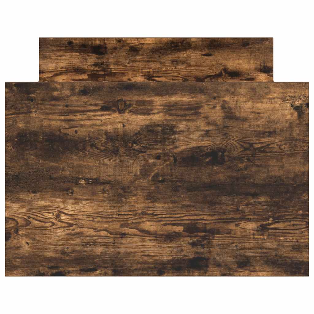 Πλαίσιο Κρεβατιού με Κεφαλάρι/Ποδαρικό Καπν. Δρυς 100 x 200 εκ.