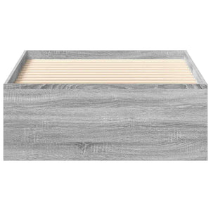 Πλαίσιο Κρεβατιού Γκρι Sonoma 100x200 εκ.