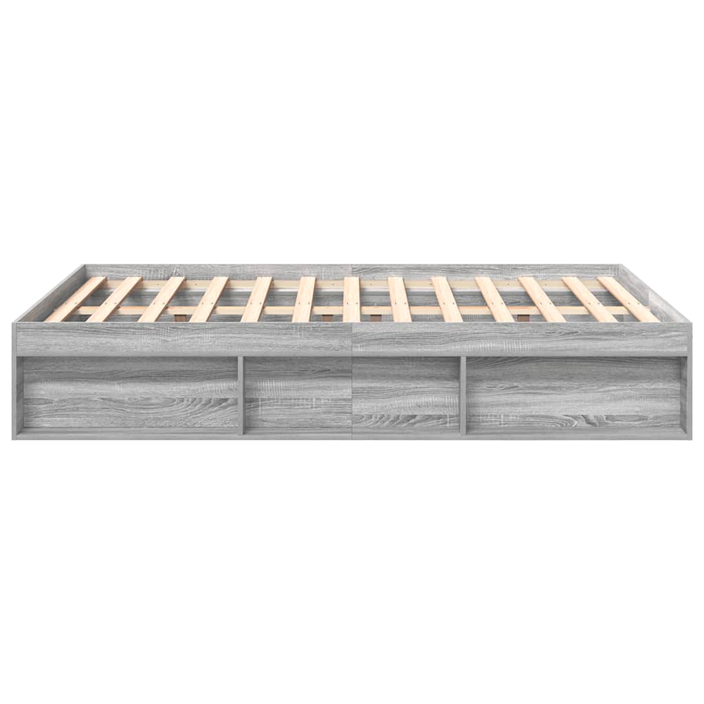 Πλαίσιο Κρεβατιού Γκρι Sonoma 120x200 εκ.