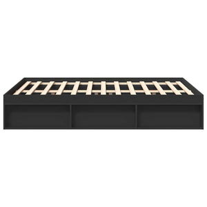 Πλαίσιο Κρεβατιού Μαύρο 150 x 200 εκ. King Size