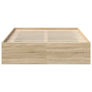 Πλαίσιο Κρεβατιού Sonoma Δρυς 150 x 200 εκ. King Size