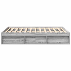 Πλαίσιο Κρεβατιού Γκρι Sonoma 150 x 200 εκ. King Size
