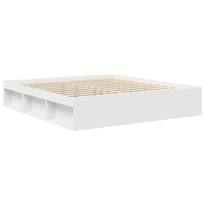 Πλαίσιο Κρεβατιού Λευκό 180 x 200 εκ. Super King