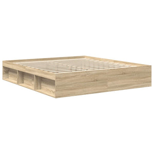 Πλαίσιο Κρεβατιού Sonoma Δρυς 180 x 200 εκ. Super King