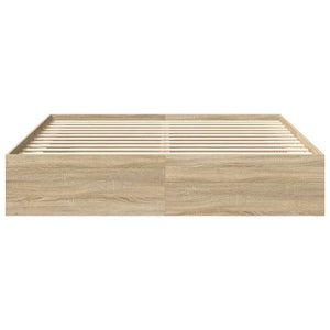 Πλαίσιο Κρεβατιού Sonoma Δρυς 180 x 200 εκ. Super King