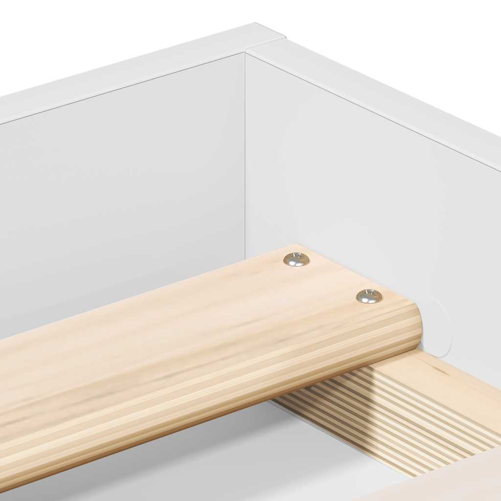 Πλαίσιο Κρεβατιού Λευκό 120 x 190 εκ. Small Double