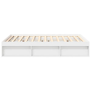Πλαίσιο Κρεβατιού Λευκό 135x190 εκ. Double