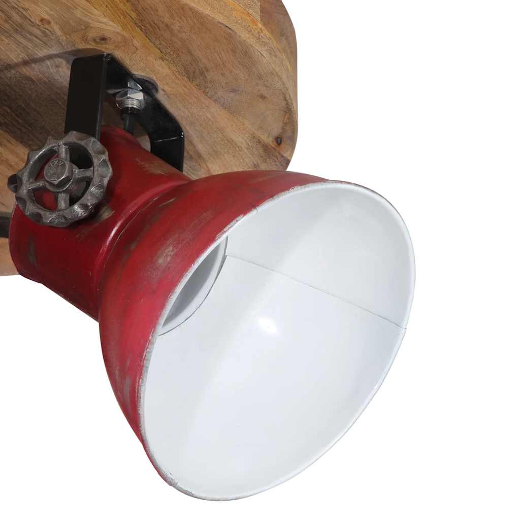 Φωτιστικό Οροφής 25 W Αντικέ Κόκκινο 35 x 35 x 25 εκ. Ε27 - Pakobazaar