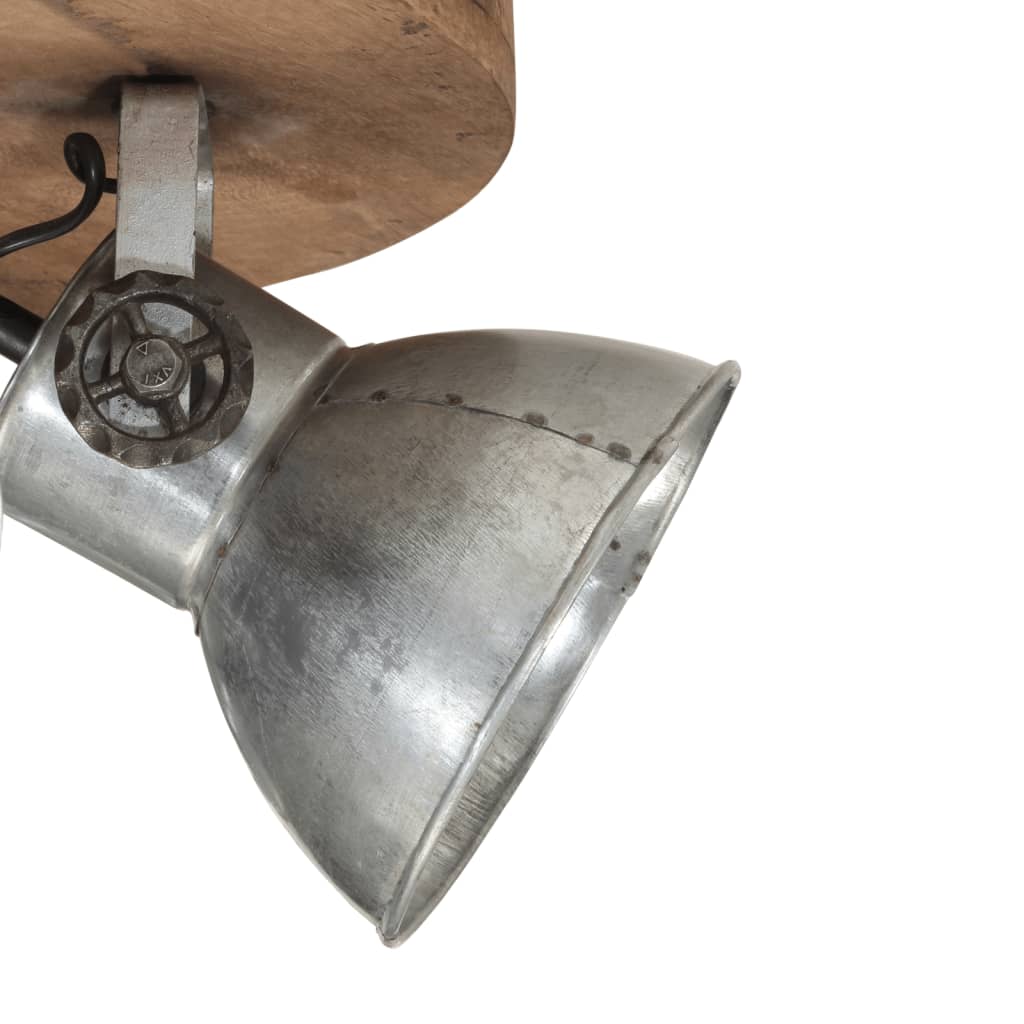 Φωτιστικό Οροφής 25 W Vintage Ασημί 50x50x25 εκ. Ε27 - Pakobazaar
