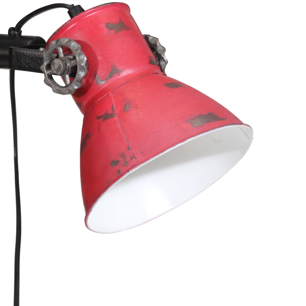 Φωτιστικό Δαπέδου 25 W Αντικέ Κόκκινο 25 x 25 x 90/140 εκ. Ε27 - Pakobazaar