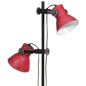 Φωτιστικό Δαπέδου 25 W Αντικέ Κόκκινο 25 x 25 x 90/140 εκ. Ε27 - Pakobazaar