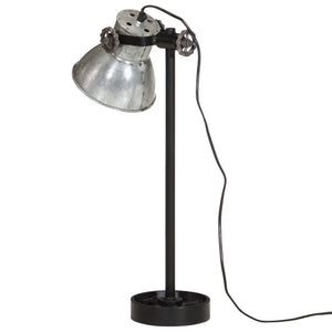 Φωτιστικό Γραφείου 25 W Vintage Ασημί 15x15x55 εκ. Ε27 - Pakobazaar