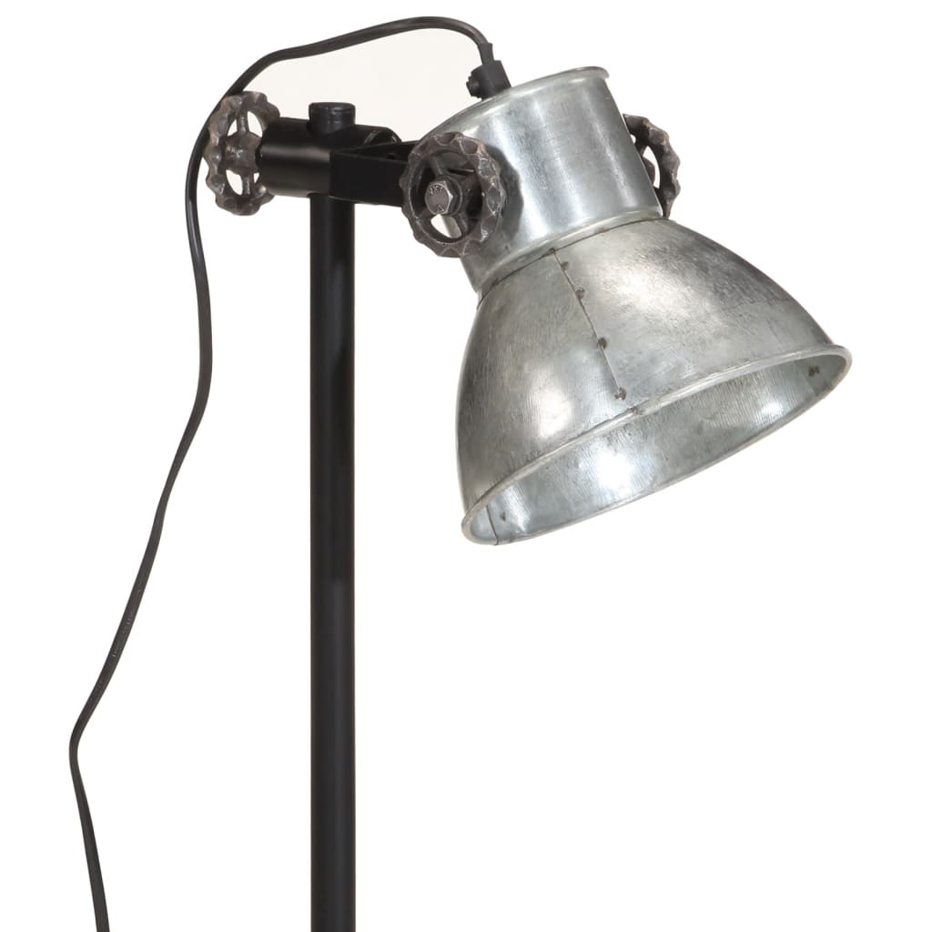 Φωτιστικό Γραφείου 25 W Vintage Ασημί 15x15x55 εκ. Ε27 - Pakobazaar