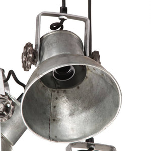 Φωτιστικό Κρεμαστό 25 W Vintage Ασημί 30x30x100 εκ. Ε27 - Pakobazaar