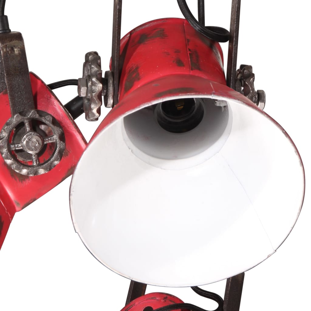 Φωτιστικό Κρεμαστό 25 W Αντικέ Κόκκινο 30x30x100 εκ. Ε27