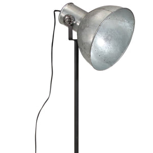 Φωτιστικό Δαπέδου 25 W Vintage Ασημί 61x61x90/150 εκ. Ε27