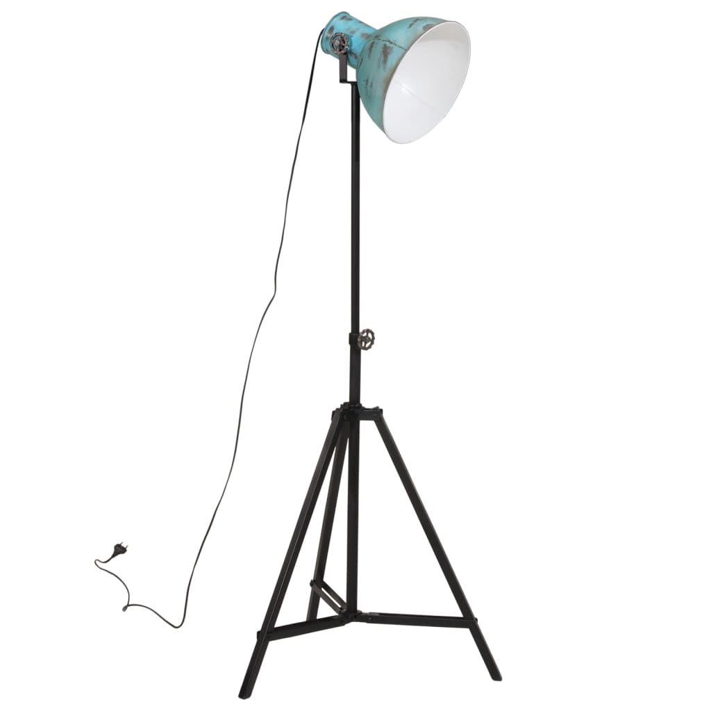 Φωτιστικό Δαπέδου 25 W Αντικέ Μπλε 61x61x90/150 εκ. Ε27